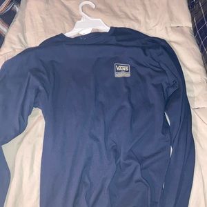 Mens size large, longsleeved vans shirt